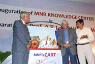 Inaguaration - Central Library, Knowledge Center, MNR Center Aiming Rural Transformation, Medical Toppers